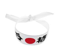 Didiseaon Japanese Ninja Headband with Kanji and Sun Print Breathable Quick-dry Wrap for Karate Sports and Cooking Versatile Samurai Costume Accessory for Men and Women