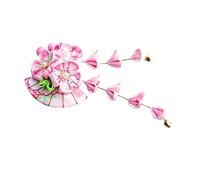 Didiseaon Japanese Style Hair Clip Kimono Flower Tassel Hair Accessories for Women Party Festival Costume Hairpins Alloy