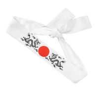 Didiseaon Karate Head Strap Decorative Samurai Headband Japanese Style Headband Cotton Fabric Does Not Fade Easily Prevent Sweat from Flowing into Eyes Traditional Design Fashion Party