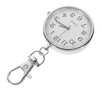 Didiseaon Keychain Nurse Watch with Metal Clip Lightweight Portable Pocket Watch for Nurses Doctors Medical Staff Fashionable Hanging Clothes and Exams