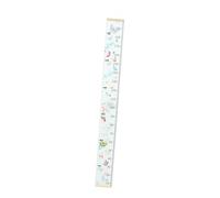 Didiseaon Kids Growth Chart Wall Hanging Ruler Butterfly Printing Design, Removable Wooden and Canvas Paper Height Chart for Kids Room Or Door Decoration