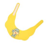 Didiseaon Kids Hair-Washing Visor Adjustable Baby Bathing Shower Cap Waterproof Head Washing Peaked Cap Yellow for Toddlers and Children