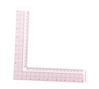 Didiseaon L-shape Sewing Measuring Ruler for Clothing Cutting with Scale and High Precision Plastic Material, for Drawing and Tailoring Measures