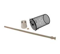 Didiseaon Lamp Cover Metal Lampshade for Heated Bulbs with Anti Scald Protection and Easy Maintenance Suitable for Lizard Cage and Terrarium Habitat Accessory