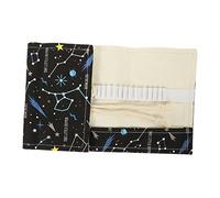 Didiseaon Large Capacity Canvas Pencil Roll Up Case for Colored Pencils and Sketch Pens Space Saving Organizer with Slots Protective and Stylish Carrying Bag for Artists and Students