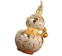 Didiseaon Large Capacity Ceramic Gourd Wine Jug with Lid Portable Home Storage Bottle for Wine and Water Smooth Surface Sealed Drinking Gourd for Restaurants Bars and Home Use