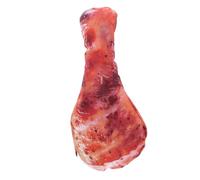 Didiseaon Large Capacity Cute Pencil Case with Realistic Chicken Leg Design Multifunctional Stationery Pouch for School Travel Makeup and Jewelry Storage Novelty Kawaii Pen Bag with Playful