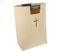Didiseaon Large Capacity Felt Bible Tote Bag for Women and Men Multipurpose Handbag for Shopping Church Travel School and Daily Use Reusable Felt Carrying Case with Spacious Storage for