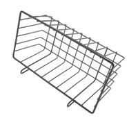Didiseaon Large Capacity Rabbit Hay Rack Feeder Holder for Cage Convenient Hanging Feeder for Guinea Pigs Rabbits Hamsters Chinchillas Black Medium-sized