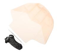 Didiseaon Latex Bald Cap Set 3pcs Makeup Bald Head Cover for Adults Cosplay Costume Accessory for Halloween and Parties