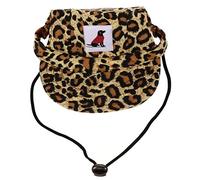 Didiseaon Leopard Pattern Dog Baseball Protection Hat for Pets Quick Drying Visor for Outdoor Activities Lightweight Dog Hat with Brim to Shield Eyes From Sun Rays