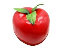 Didiseaon Lifelike Artificial Red Apple Foam Model Fake Fruit Decor Realistic Appearance and Deformation Resistant Material for Party Photo Shoots and Christmas Decorations