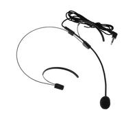 Didiseaon Lightweight Black Headset Microphone for Performance and Stage Use, Easy to Carry and Store, Small Size with Plastic, Sponge and Metal Construction, for Singing and Teaching
