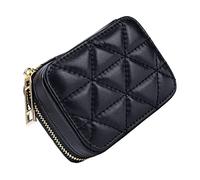 Didiseaon Lipstick Storage Bag Compact Makeup Pouch for Travel Mirror Fashionable Pu Material for Women and Girls