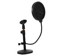 Didiseaon Live Broadcast Microphone Stand Desktop Microphone Rack Metal Mic Stand Mic Holder for Tabletop Use