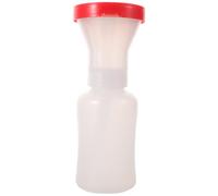 Didiseaon Livestock Teat Dip Cup for Dairy Cow, 400ml Refillable Plastic Milking Hygiene Tool with High Durability and Leakproof Design for Udder Cleaning in Professional Dairy Farming