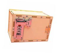Didiseaon Lockbox DIY Making Materials for Educational Tools for Hands Learning Complete Lockbox Assembly Kit Stimulate Creativity and Practical Skills for Science Experiments and Inventions