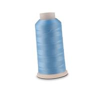Didiseaon Luminous Glow Dark Embroidery Thread Yards Sky Blue Sewing Thread for Clothes Bags Knitted Hats and Cross Stitch Projects Smooth and Soft Textile Material