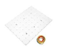 Didiseaon Magnetic Geoboard Montessori for Classroom Teaching Modular Plastic Peg Board with Strong Magnetism for Fine Motor Skills Development and Visual Math Learning Preschool Educational