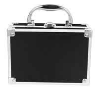Didiseaon Makeup Box Storage Aluminum Alloy Cosmetic Case Portable Makeup Organizer Foam Inserts
