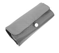 Didiseaon Makeup Brush Bag in Grey Folding Travel Pouch for Cosmetic Storage for Toiletry Organization The Go