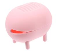 Didiseaon Makeup Pink Sponge Case Holder Foundation Silicone Travel for Design Portable with Special Cleaning, Lovely Eggs Container and Sponges Suitable Living Room Use