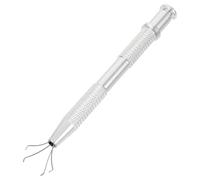 Didiseaon Manicure Tools Jewelry Nail Jewels Bead Grabber Pick up Tool Nail Tool Jewelers Tools Nail Art Tool Rhinestone Tools Grabber Tool Gemstone Grabbing Tool Stainless Steel Silver