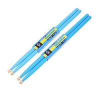 Didiseaon Maple Drumsticks 5a Blue Set of 4 Percussion Drumsticks Musical Instrument Accessories for Drumming Practice and Performance