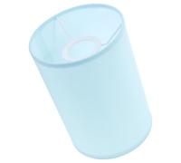 Didiseaon Matte Sky Blue Fabric Lamp Shade E27 Table Lamp Cover 14x20cm Small Decorative Lampshade Replacement Light Shade