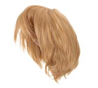 Didiseaon Men's Short Fluffy Synthetic Hair Wig Lightweight Heat Resistant Hair Piece for Halloween Cosplay Costumes Party Wig for Boys and Men
