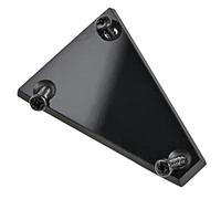 Didiseaon Metal Electrical Guitar Truss Rod Cover with Black Mounting Screws Replacement Covers for Electric Guitar Truss Rods Smooth Edged Metal Plate for Enhanced Instrument Sound and