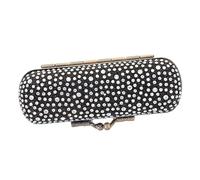 Didiseaon Metal Lipstick Holder with Mirror for Purse, Lipstick Case Pouch Cosmetic Storage Box Anti-Break, Copper-Plated Alloy Travel Organizer for Women Makeup