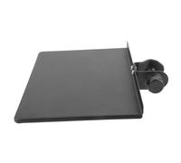 Didiseaon Microphone Stand Shelf Clamp Rack for Live Broadcasts Music Performance Outdoor Ktv Portable Device Holder for Phones Microphones Large Tray Compatible with Various