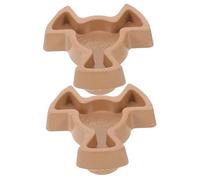 Didiseaon Microwave Turntable Coupler Shaft Replacement for Oven Glass Plate 2pcs Microwave Plate Support Shaft with Guide Coupler Accessories