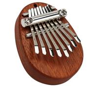 Didiseaon Mini Kalimba Keys Thumb Piano Lightweight Wooden Musical Instrument with Rope Portable Beginner Finger Piano for Adults Easy to Play Compact Design