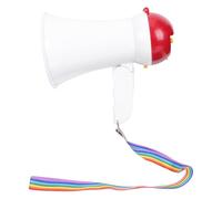Didiseaon Mini Portable Handheld Plastic Megaphone Loudspeaker Voice Amplifier for Outdoor Speech and Events, Lightweight Battery-Free Design, Convenient Speaker