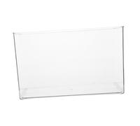 Didiseaon Mini Turtle Aquarium Tank Compact Clear Plastic Reptile Enclosure Space-saving Desktop Fish Bowl for Goldfish Betta Breeding and Ecological Landscape Display