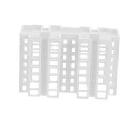 Didiseaon Miniature Apartment Building Model Plastic Micro Landscape Prop for Sand Table Decor Realistic Small Architectural for Scene Layout and Miniature Life Display