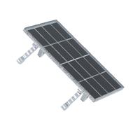 Didiseaon Miniature Solar Panel Model for Micro Scene Decoration with Plastic Material and Black Colour, for Office Displays and Cosplay Displays, Architectural Sand Table Accessory