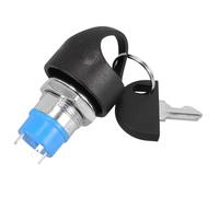 Didiseaon Motorcycle Ignition Lock Cylinder Switch with Key Durable and Weather Resistant Design for Electric Bikes Atvs and Scooters Lock