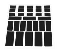 Didiseaon Mouse Grip Decal Black Ultrathin Anti-slip Tape Sticker Wireless Sweat-proof Mouse Sticker for Gaming Office Computer Use