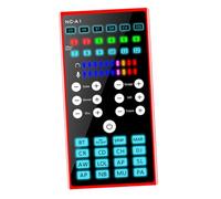 Didiseaon Multi-purpose Live Sound Card with Voice Changing Device for Mobile and Computer Streaming, Portable USB Audio Mixer for Podcasters and Gamers