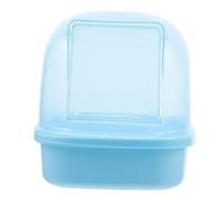 Didiseaon Multifunctional Hamster Sand Bath Container with Dry Design for Small Pets Space Efficient Plastic Sauna Box for Hamsters Gerbils Chinchillas and Mice