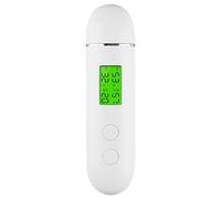 Didiseaon Multifunctional High Precision Skin Hydration Meter Skin Analyzer with Plastic Casing White for Professional Facial Care
