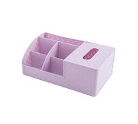Didiseaon Multifunctional Storage Box Tissue Box Plastic Cosmetic Storage Case for Makeup Brush Holder