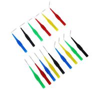 Didiseaon Multimeter Test Probes for Automotive and Electronic Testing 15pcs Needle Probe 0.7mm Copper Stainless Steel with Comfortable Handling and Ergonomic Design Random Color