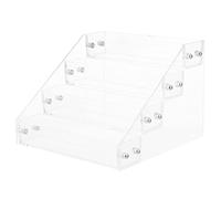 Didiseaon Nail Polish Display Stand Acrylic Shelf for Salon Use for Lip Gloss and Lipstick Storage Cosmetics Organizer