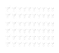 Didiseaon Nail Tips with Natural Appearance 500pcs Manicure White Nail Extension Plates and Light Weight for Home Art