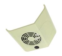 Didiseaon Nail Vacuum Cleaner Dust Extractor Machine Portable for Manicure Art Dust Collector Storage Pouch Women Nail Salon Supplies