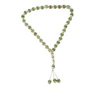 Didiseaon Natural Agate Muslim Prayer Beads Islamic Rosary Hand Chain for Pilgrimage and Daily Wear Smooth Acrylic with Light Reflecting Finish Spiritual Devotion and Decoration Random Color